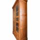 Large showcase library of a notary in solid oak from the late 19th century.