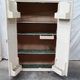 Old wooden kitchen cabinet from the 50s-60s.
