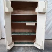 Old wooden kitchen cabinet from the 50s-60s.