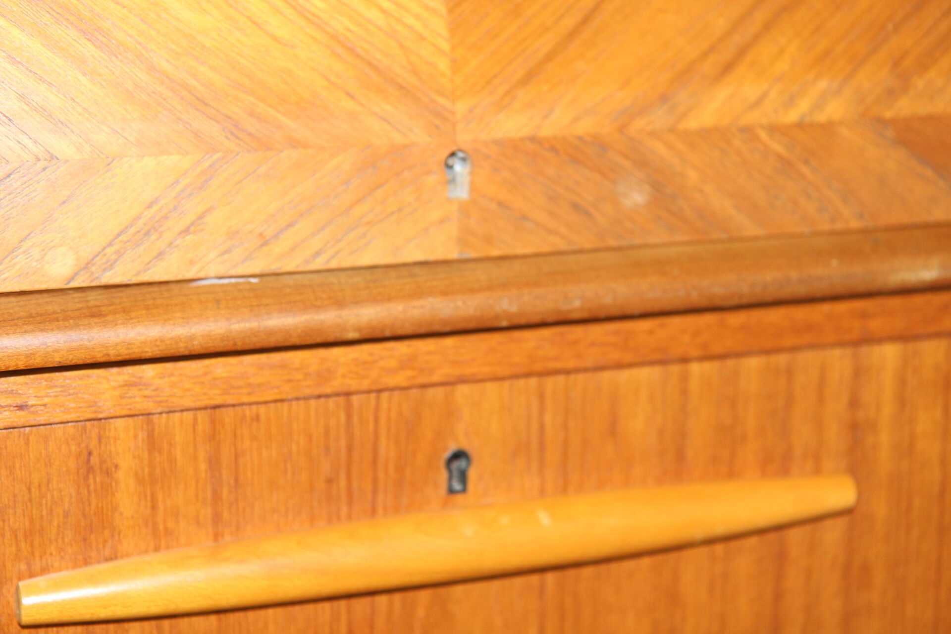 Teak secretary, Bröderna Gustafssons Träindustri, Sweden, 1950