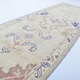 Decorative Oushak Vintage Wool Rug sku 3319