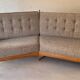 Corner bench by Guillerme and Chambron for Your House, France 60s
