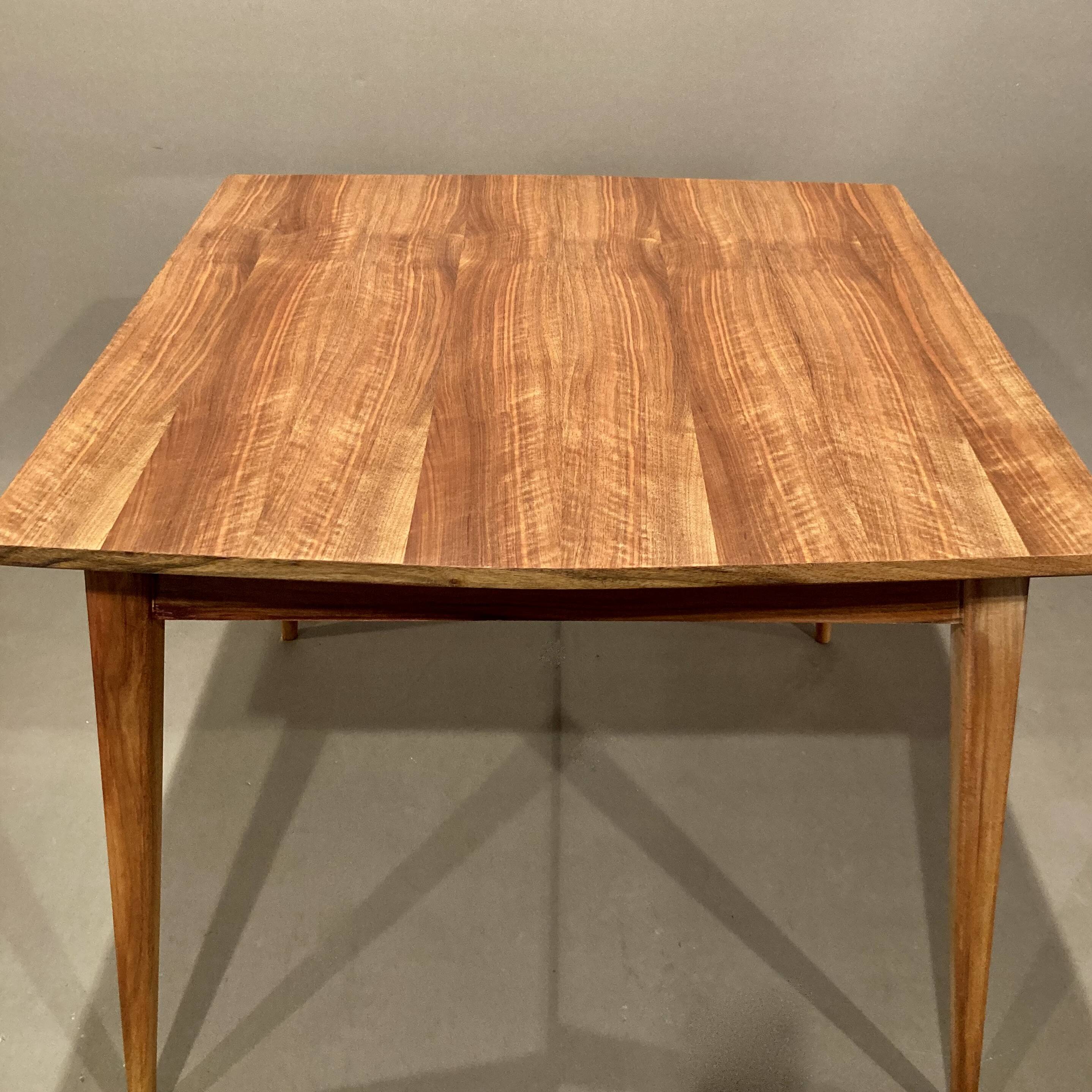 Scandinavian extendable teak table, 1950
