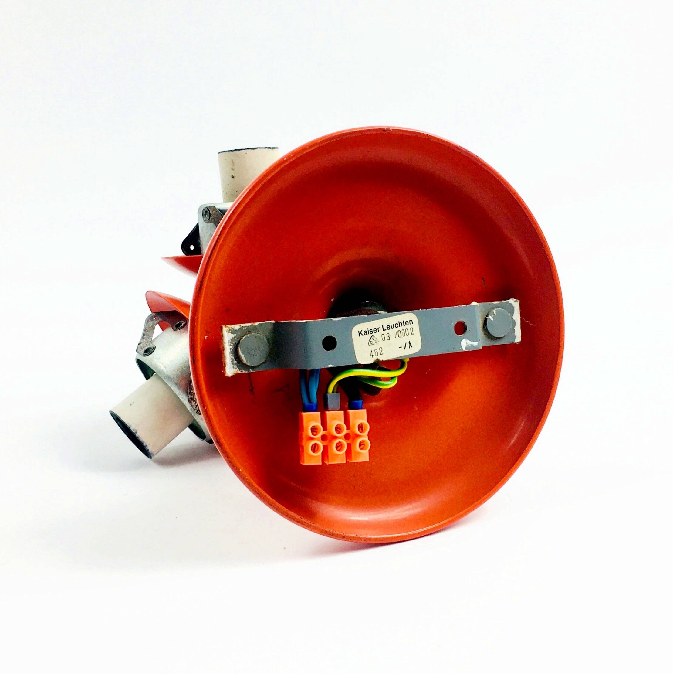 Space Age Sputnik Ceiling Light from Kaiser Leuchten, Germany, 1960s