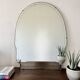 Large Vintage Mirror Frameless