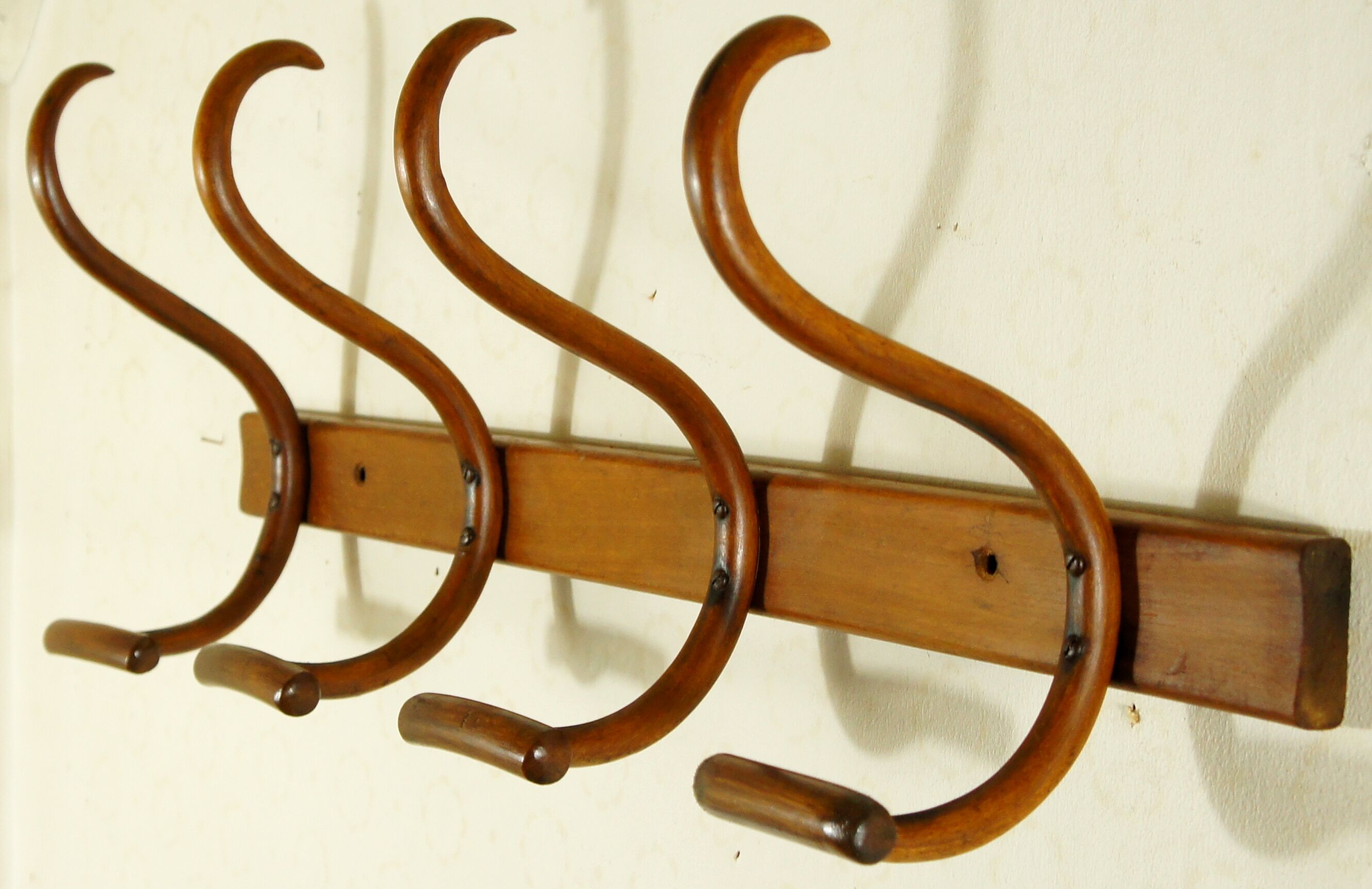 Wall door curved wood Fischel "cheap", circa 1900