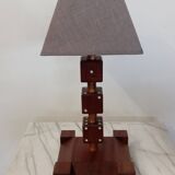 Vintage wooden lamp