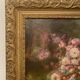 Old painting, still life, signed Monk, late nineteenth century early twentieth century
