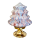 Fascinante  Lampe Art Déco en opaline multicolore