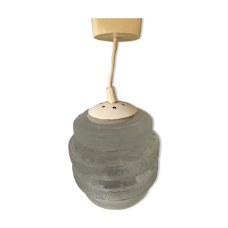 Glass hanging lamp