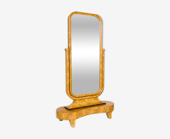 Miroir psyché français art déco spiegel 30s 40s 108x181cm | Selency