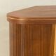 Elegant bar cabinet from the 1950s with rotating compartment and mirrored back
