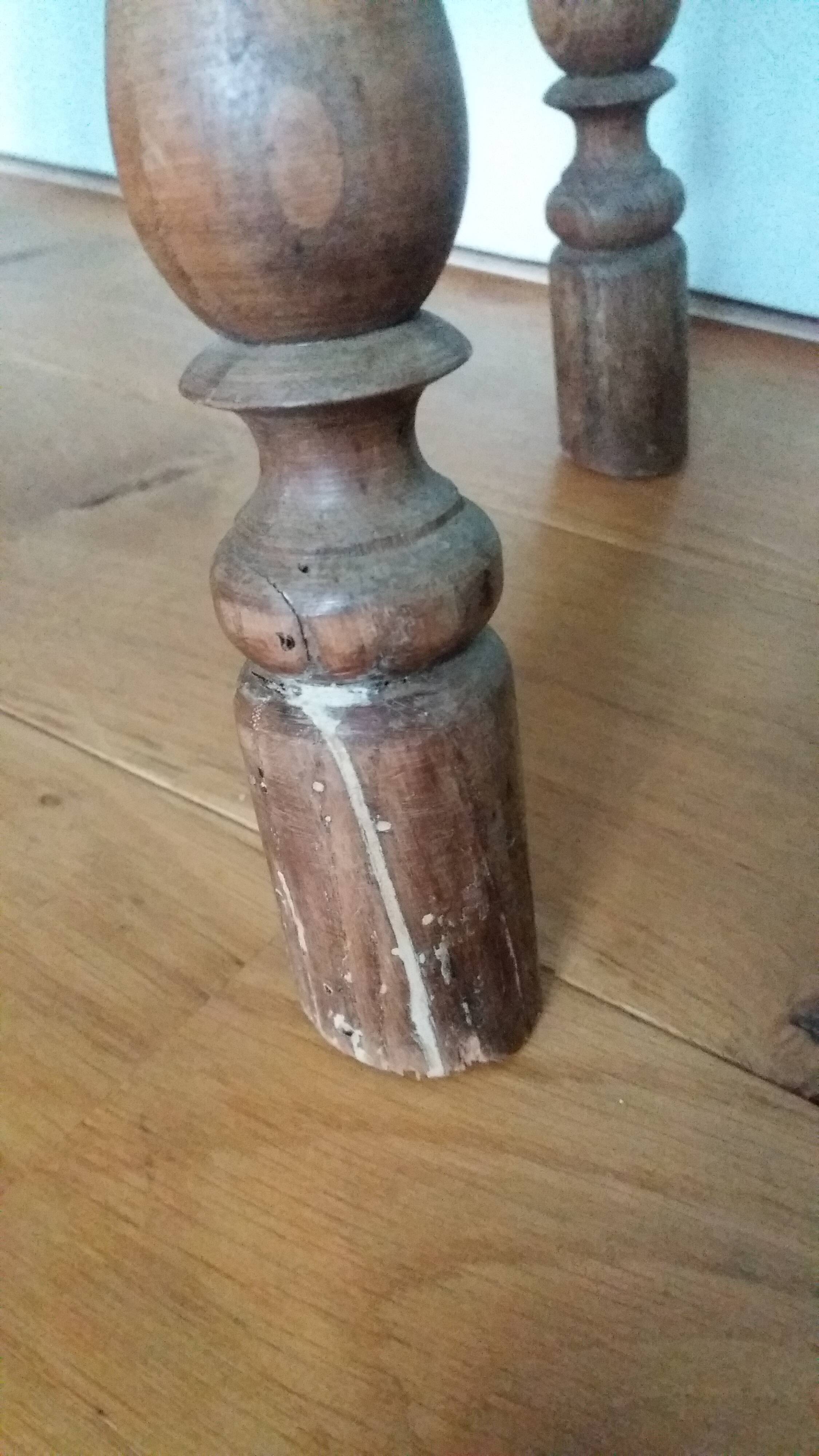 Stool, brutalist side table in solid oak.