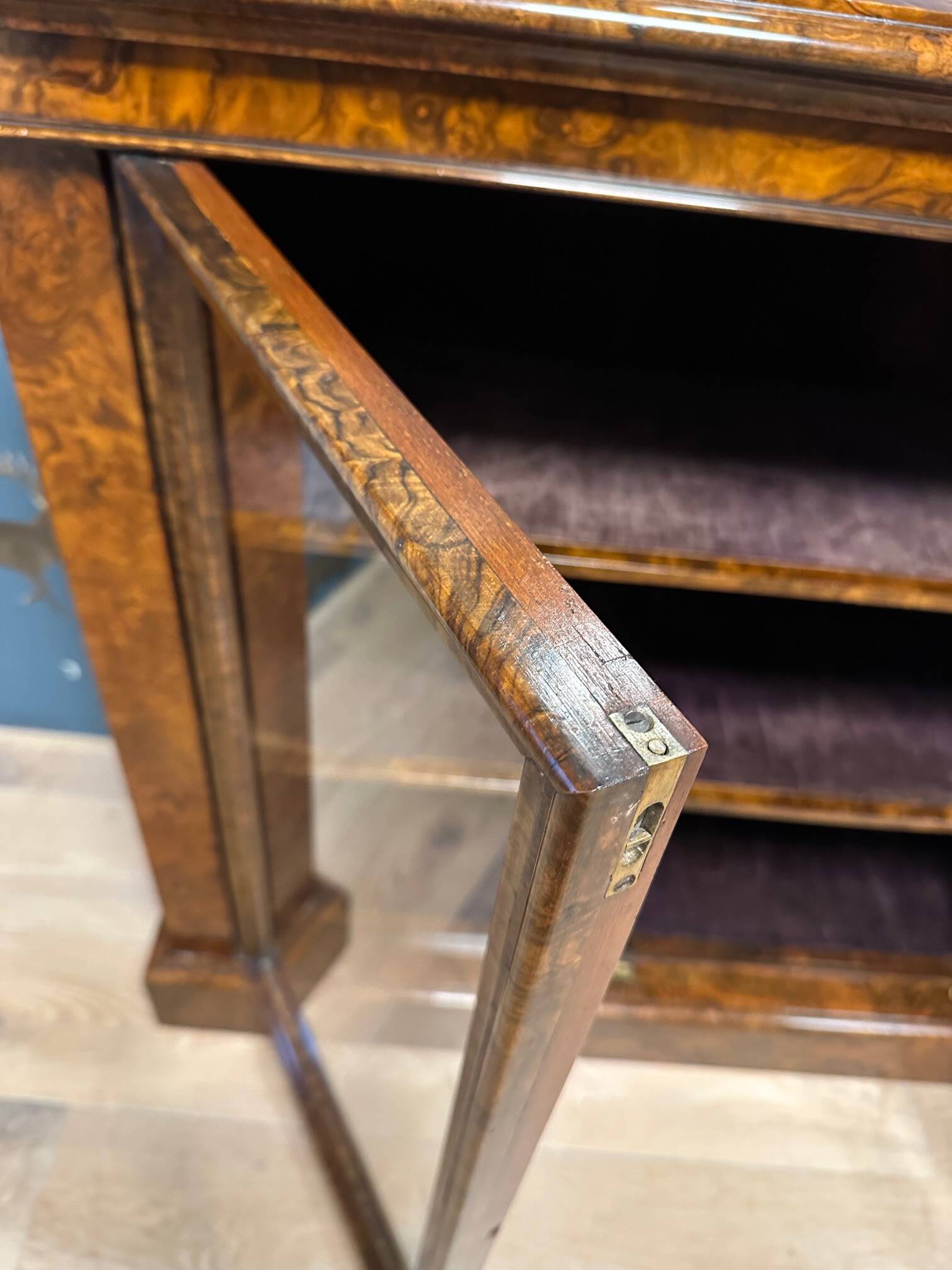 Small antique bookcase