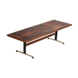 Table basse vintage en palissandre
