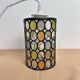 Vintage glass pendant light Limburg 1970s