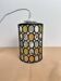 Vintage glass pendant light Limburg 1970s