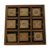 Jeu OXO morpion de table en bois