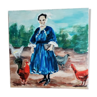Portrait Breton woman