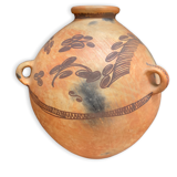Terracotta anses jar