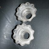 Set of 2 glasses of lamps