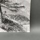 Bernard Darot silver gelatin photograph of a 20th-century mountain landscape