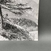 Bernard Darot silver gelatin photograph of a 20th-century mountain landscape