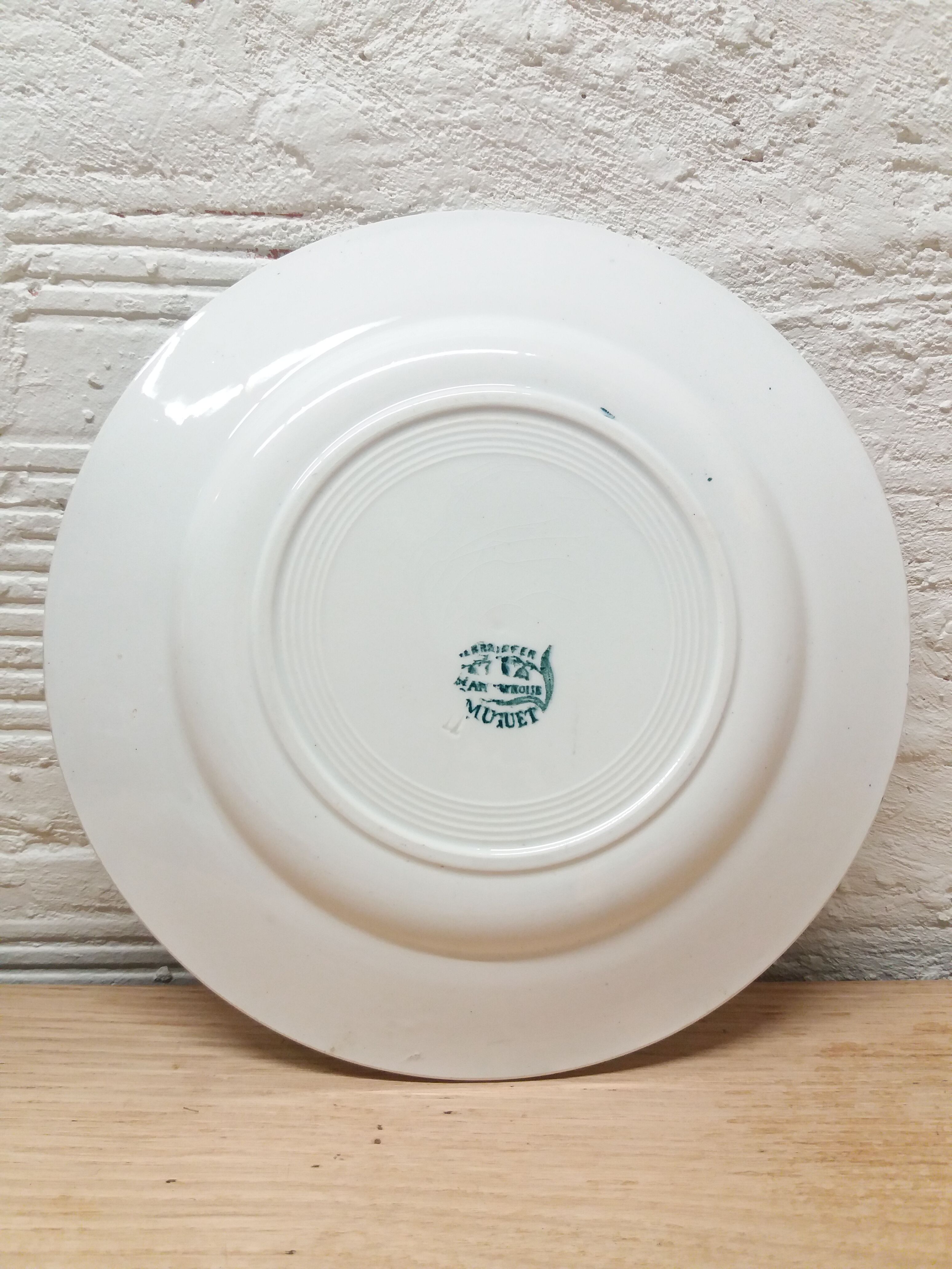 Flat plate Iron Earth Muguet