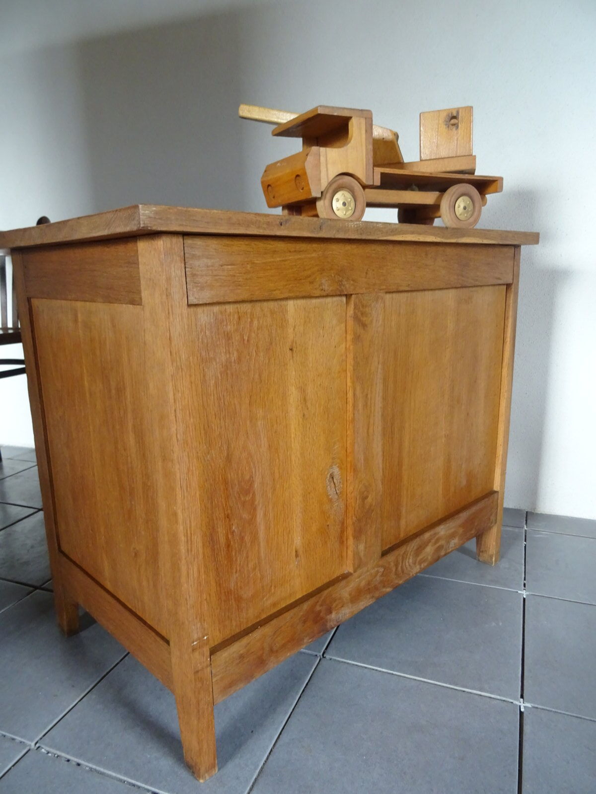 Children's desk in solid oak