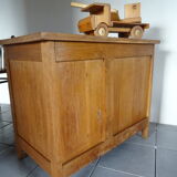 Children's desk in solid oak