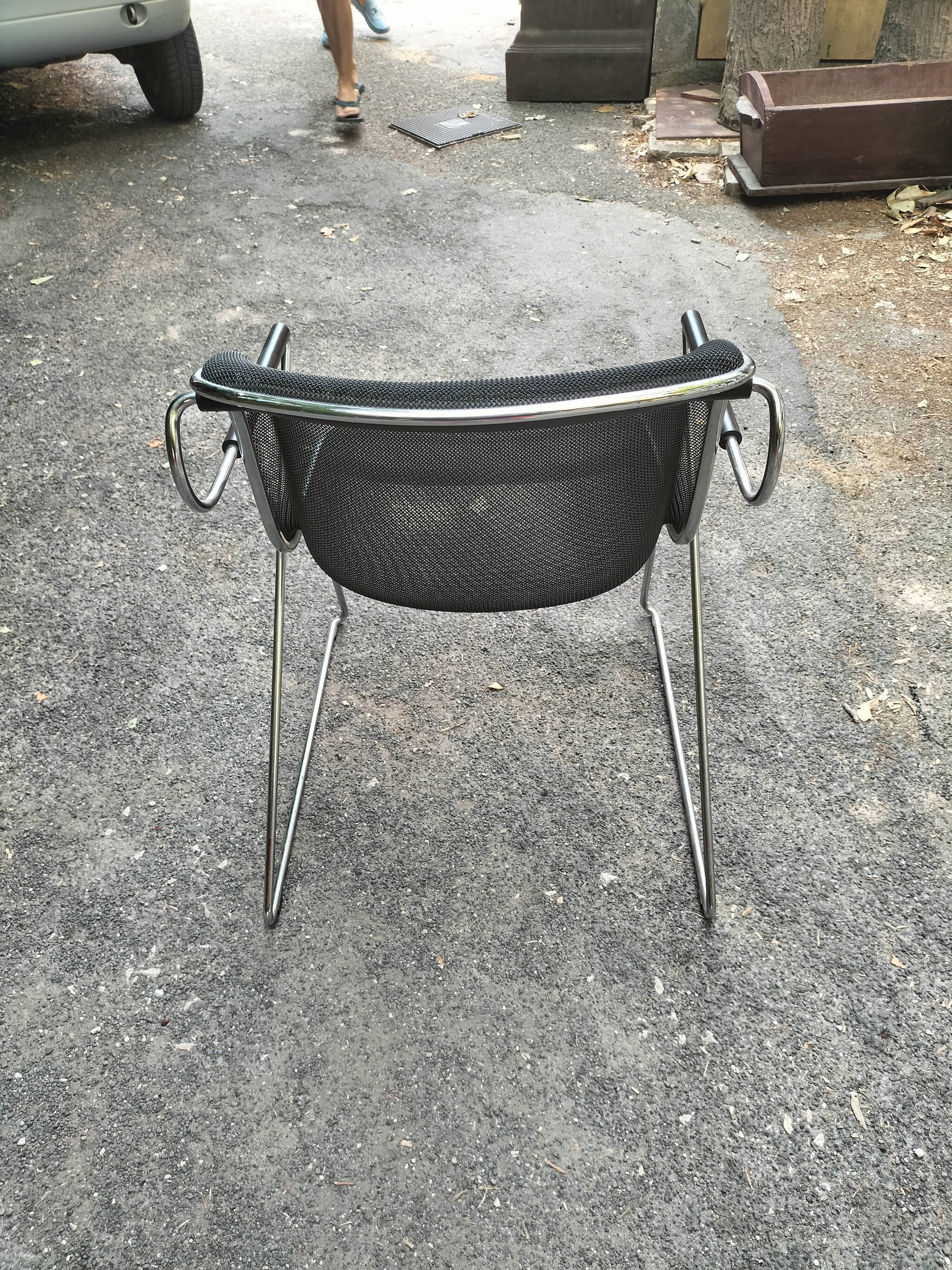 Armchair model "Penelope" by Charles Pollock, Castelli edition