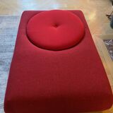 Red designer armchair Roche and Bobois