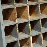 1940 Industrial Wooden Shelving Unit industrial design