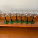 Stemmed glasses Alsace wine