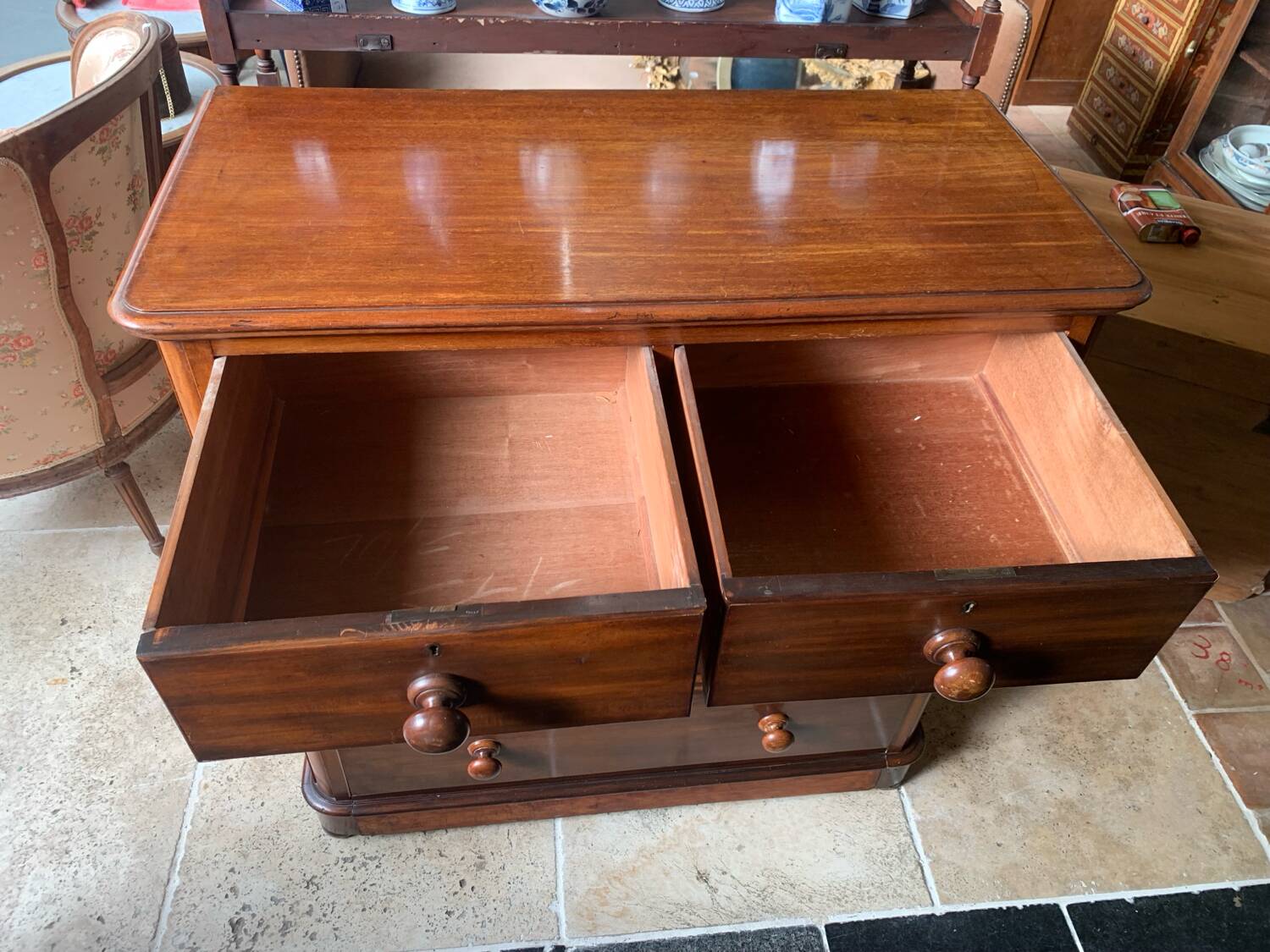Commode anglaise haute