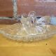 Vintage Heart-Shaped Crystal Dish by D'ARQUES with Swan Decoration #E0