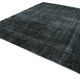 Tapis oriental surteint noué à la main 287 cm x 390 cm Tapis en laine noire