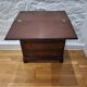 Commode /coffret célibataire acajou style néo géorgien