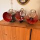 Vintage Triple UFO Orange Wall Light – Oxar 70s