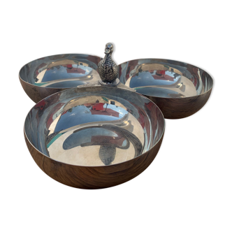 Dish aperitif servant duck