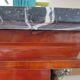Antique Weekly Planner/Empire Style Commode-Caryatid-Patinated Bronze - 1950