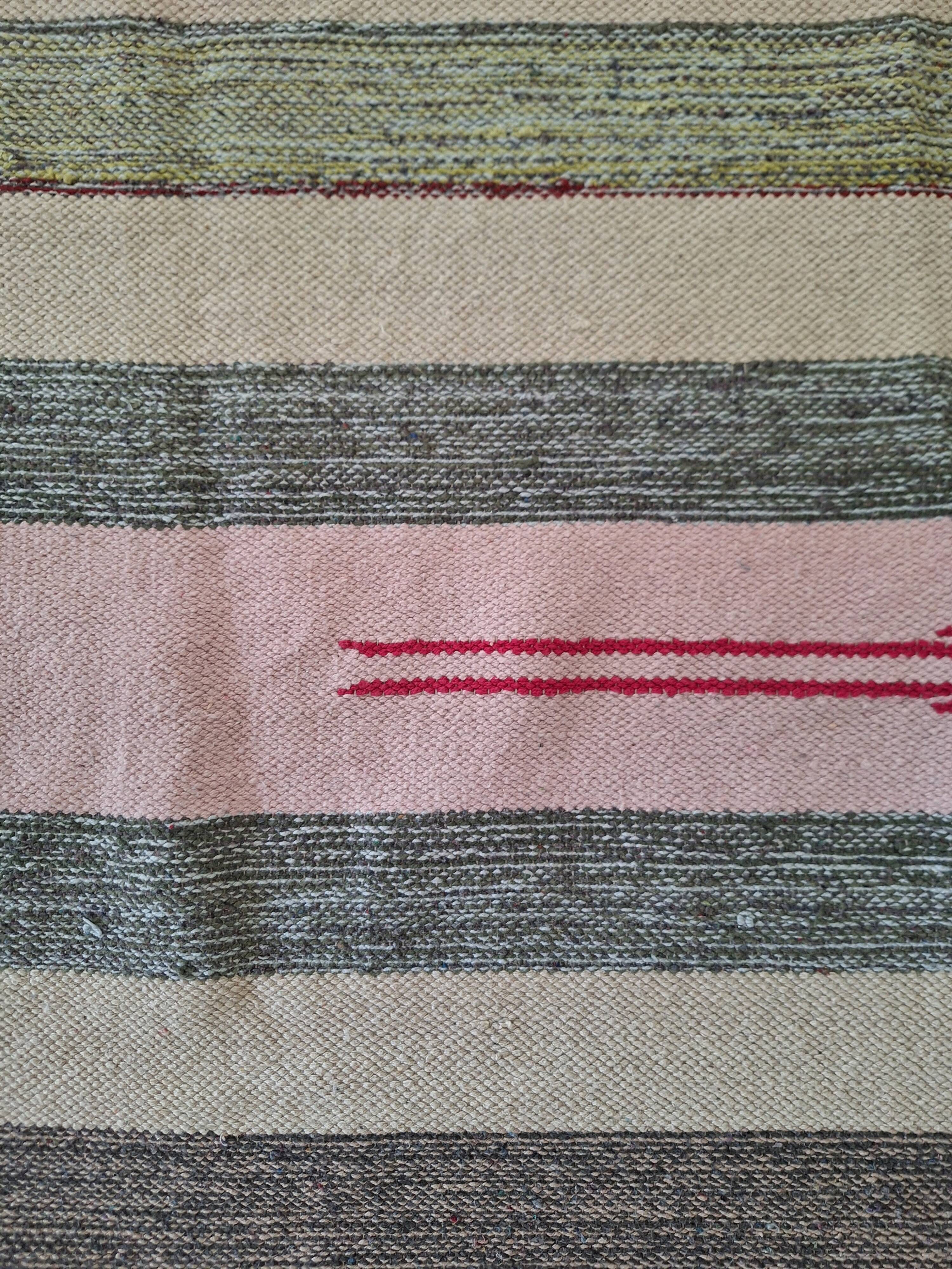 Woolen Kelim Lively Colors