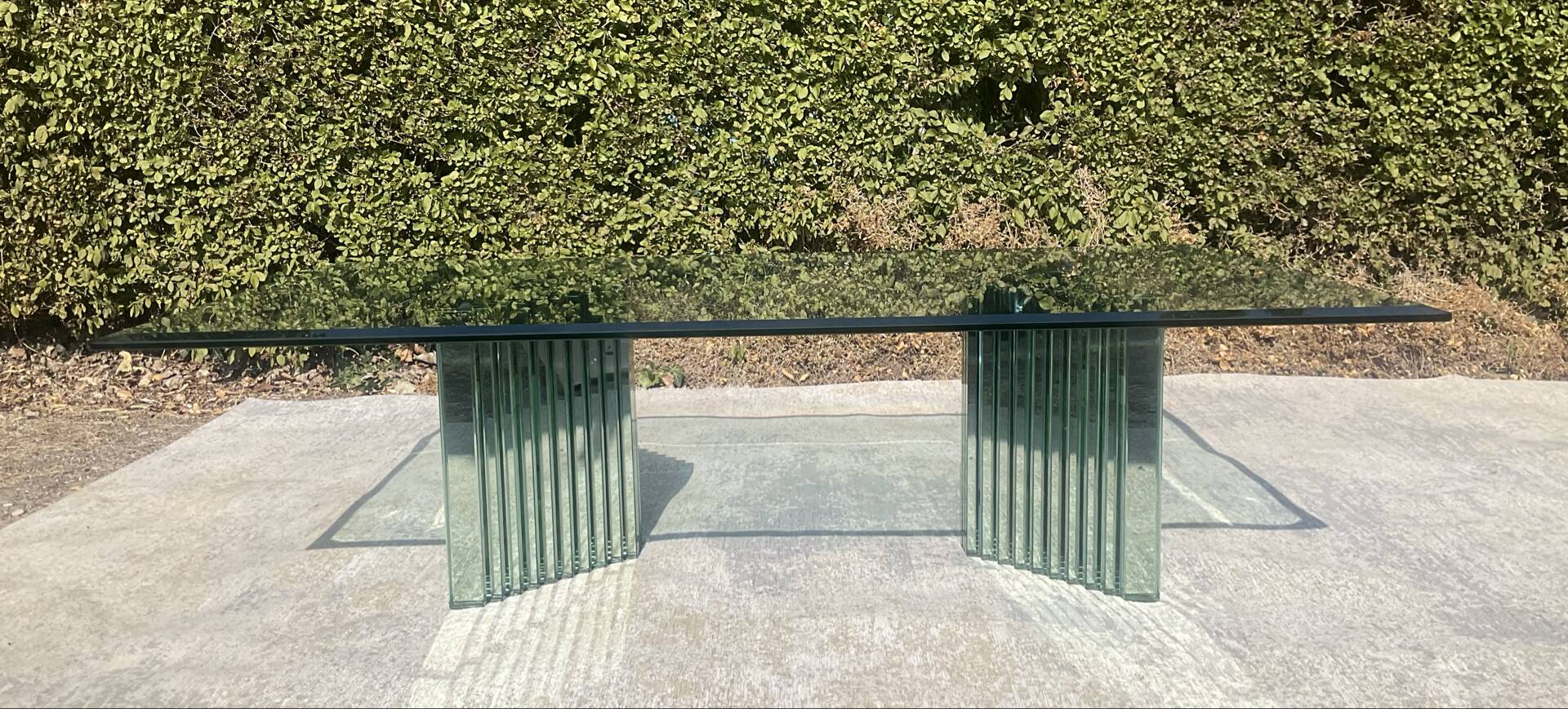 Table basse Luigi Massoni des années 80