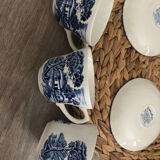 Set of 3 WH grindley&COL cups and saucers