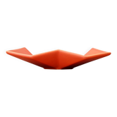 Bol céramique minimaliste postmoderne de la sélection Asa, années 1980