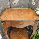 Louis XV style marquetry side table