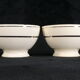 Pair of bowls in earthenware of Badonviller