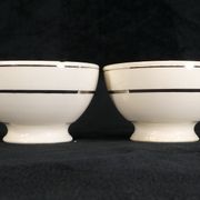 Pair of bowls in earthenware of Badonviller