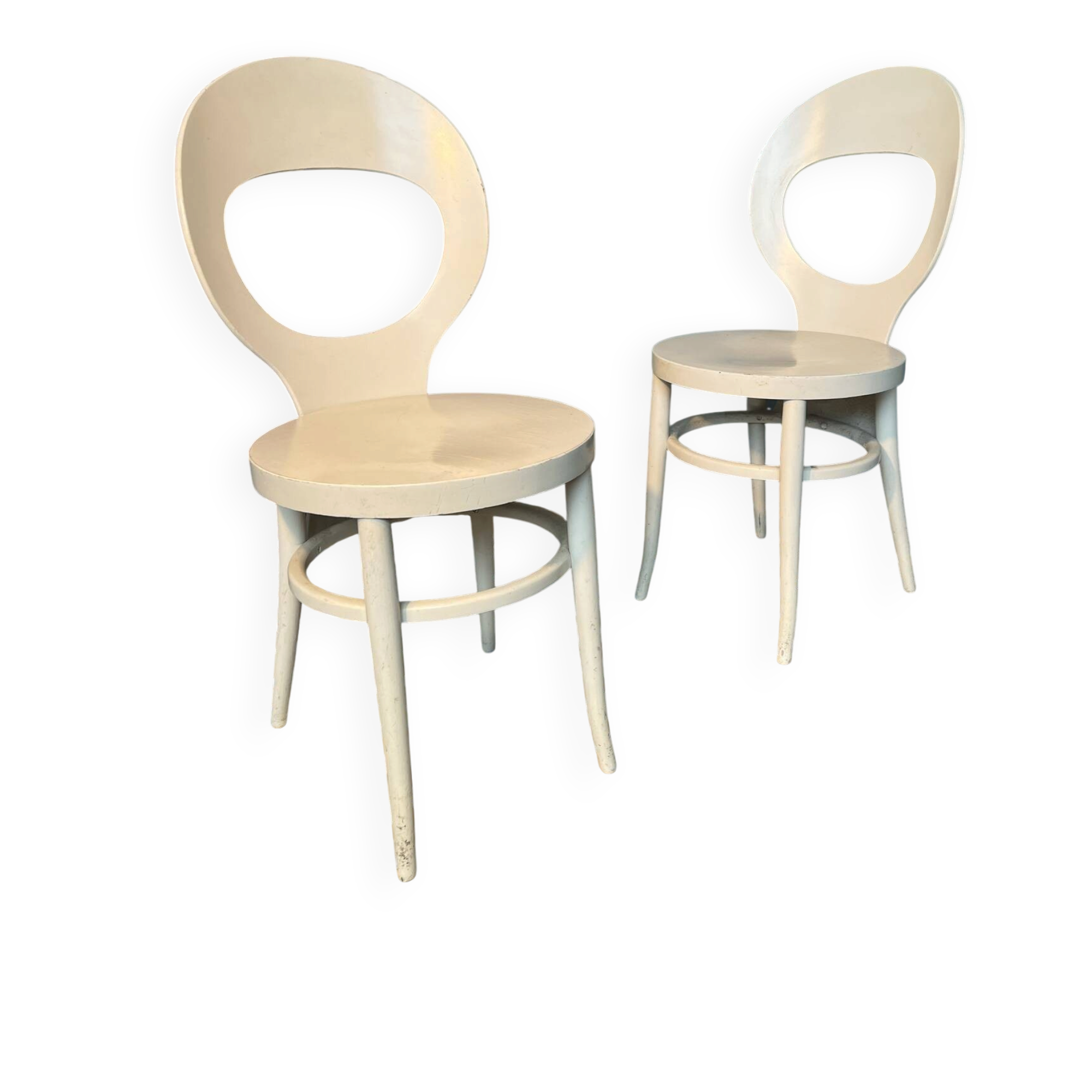Pair of Baumann seagull chairs