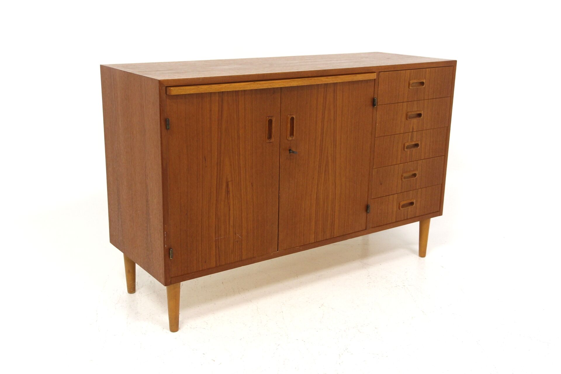 Enfilade scandinave en teck, Suède, 1960